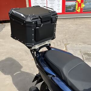 모딩 바이크 오토바이 리어 선반 화물 랙 수납 박스 지지대 트렁크 윙 브래킷 HAOJUE UHR150 HJ150T-28용