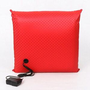 쿠션 안마기 마사지 필로우 지지대 세트 12V 온열찜질 어깨 MT01 화이트 전동