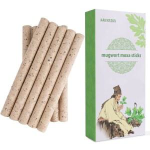 목사 스틱 내추럴 쑥 롤 핸드메이드 3년 순도 웜우드 뜸용 박스당 10개