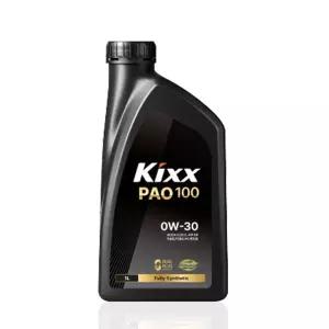 Kixx PAO100 0W30 1L 고급 100 PAO 합성 엔진오일 승용차용 국산차 수입차