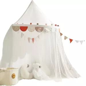 어린이 텐트 침대 벽걸이 공간 꾸미기 실내 공주방 장식 침대커튼 독서 침