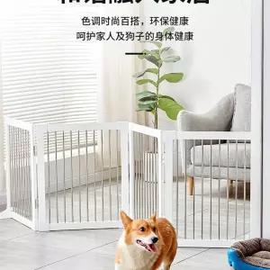 고양이 칸막이 원목 문 안 펜스 현관 베란다 방묘 안전 접이식 반려견 강아