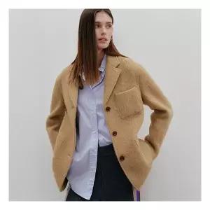 바니스뉴욕 최초가 259,000원25FW 카니 헤어리 알파카 하프코트