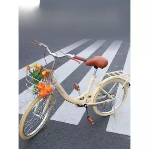 클래식 마실 여성용 출최근 나들이 자전거