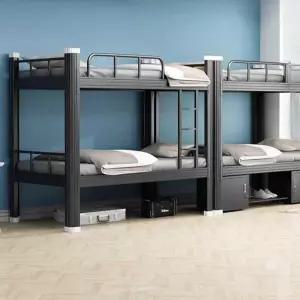 성인용 이층침대 프레임 기숙사용 기숙사 게스트 하우스 원룸 화이트 철제침대