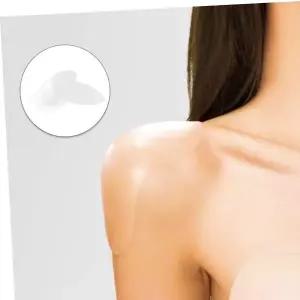 1쌍 어깨깡패 남자 직각 어깨 뽕 패드 실리콘 깡패 여성어깨패드 어좁이 보정