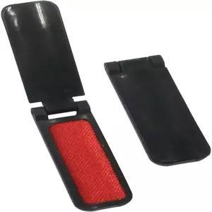 SUPIA 2팩 휴대용 접이식 미니 보푸라기 브러시 작은 여행 가방 애완동물 털 제거기 소파 침대