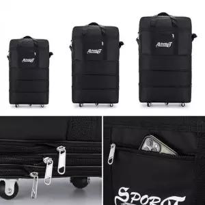 대형 4단 접이식 여행용 캐리어 가방 이민 수납 백팩 Vav7+9sqn