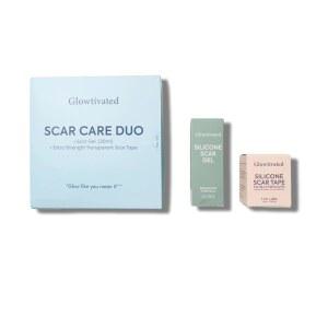 켈로이드 글로우티브 실리콘 흉터 테이프 젤 키트 제왕절개 비대 부상 용 등급 듀오 후 관리 세트