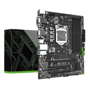인텔 4세대 코어 i7 i5 i3 / 펜티엄 셀러론 시리즈 프로세서용 샹자오위안 B85M 프로 LGA 1150 마더보드(Micro-ATX DDR3 PCIe 3.0 NVME M.2 SATA VGA DVI HDMI 호환 기가비트 LAN)