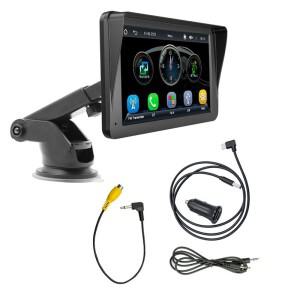 MP5 플레이어 차량용 7인치 내비게이션 화면 블루투스 휴대용 무선 안드로이드 오토