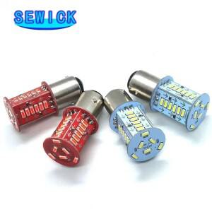 100Pcs 1156 BA15S P21W BAY15D Led 전구 자동차 테일 브레이크 라이트 역방향 램프 지시등 바이크 오토바