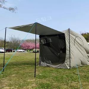 차박 텐트 캠핑용 자동차 꼬리 모기 텐트 SUV 후방텐트 차량용