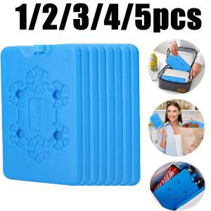 5PCS 휴대용 아이스 재사용 캠핑 도시락 세트 가방에 사무실 유지 수집 음식을 기간 신선하게 가능한