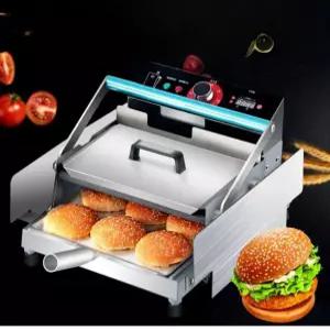 햄버거 번 토스터기 수제버거 빵 굽기 기계 업소용 버거 머신 푸드트럭 소형 그릴 토스트기