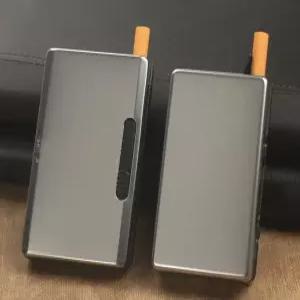 담배홀더케이스 팝업 담배케이스 항공발송 (항공발송). 그레이 패션의류잡화