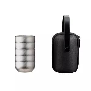 티타늄 컵 메탈릭 컬러풀 캠핑용 가정용 등산용 초경량