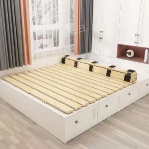 습기 방지 여름 우드 롤링 침대 깔판 침대 프레임 접이식 나무매트 방습 통기성 매트리스