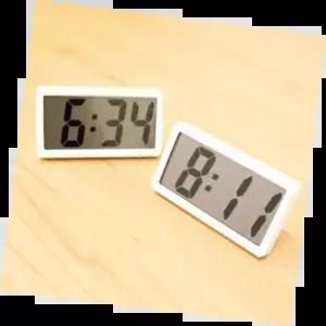 탁상시계자석 모던 디자인 스탠드 감각적인 인테리어 소품 집안 사무실 공간 활용용 장식용 시계