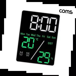 디지털탁상시계 심플 모던 디자인 LED 알람시계 시간 표시용 거실 사무실 침실용1