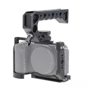 카메라 전체 케이지 ZV-E10II 알루미늄 리그 퀵 릴리스 플레이트 액세스 보호 금속 비디오 장비