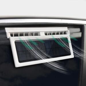 태양광 환풍기 자동차 창문 배기 팬 라디에이터 냉각