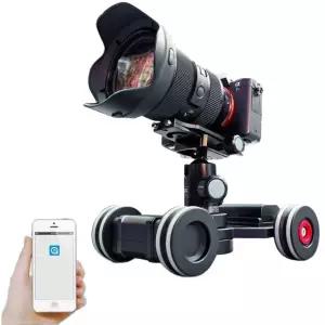 카메라 전동 돌리 트랙 삼각대 경과 원격 리모컨 사진 지지대