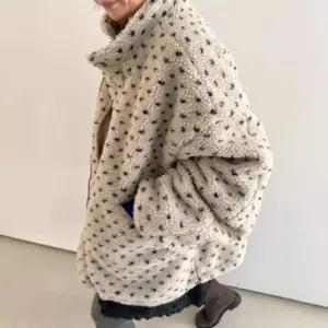 패브릭픽 여사친 도톰 하트 코트 패딩다운 램스울 잠바 패딩 HO1