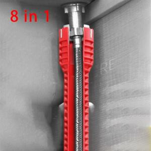 5/8 인 1 다기능 싱크대 렌치 세트, 가정용 수도꼭지 배관 파이프 온수기, 욕실 수리  분해, 특별