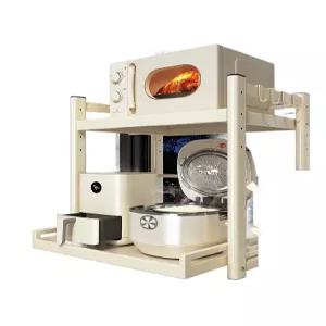 밥솥 오븐장 슬라이딩 밥솥레일 선반 전자레인지 렌지대