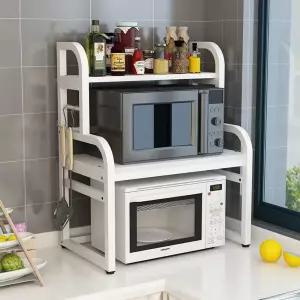 전자레인지 랙 렌지대 밥솥 수납장 전 에어프라이어 선반 와플메이커 오븐