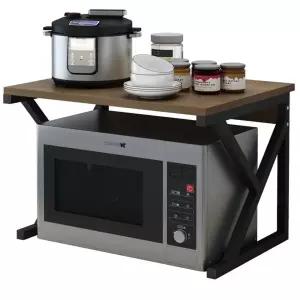 철제 거치대 3단 전자렌지 밥솥장 선반 다이 오븐렉 2단