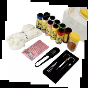 반짇고리실바늘수선 고급 바늘 세트 수선용 다양한 색상 실 수납 편리한 케이스 손쉬운 사용