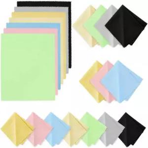 21팩 안경 청소포 6인치×7인치 대형 프리미엄 초소프트 렌즈 물티슈 카메라 휴대폰 노트북 텔레비전 화면