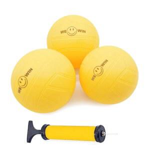 펌프 라운드넷 게임 엑스트라 볼 미니 배구 수구 볼이 포함된 올로우윈 스파이크 교체 뒷마당 비치 파크 수영장용