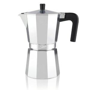 솔라치아 12컵 스토브탑 에스프레소 메이커 이탈리안 모카 포트, 스토브탑 쿠바 커피 메이커, 그레카 모카 포트 베이직, 20온스/600ml