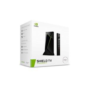 NVIDIA Shield Android TV Pro | 4K HDR 스트리밍 미디어 플레이어 고성능 돌비 비전 3GB RAM 2X USB Alexa와 함께 작동 모델: 945-12897-2500-101
