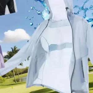 캠핑비우의 실내외겸용 골프 순면재질 비옷 상하 레인코트 슈트 방풍 자켓