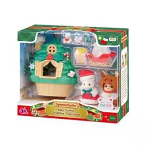 실바니안 베이비 산타의 크리스마스 트리하우스