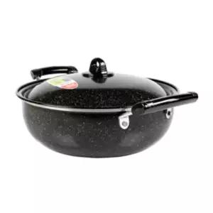 남선 러브송 마블 튀김팬 영업용 업소용 대용량 뽁음팬 42cm