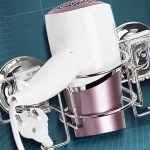 욕실흡착드라이어 와이어 드라이기거 홀더 문제해결 드라이어걸 실속있는상품