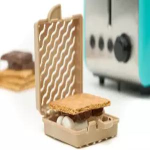 토스터 스모어 - 실내에서 제작되었으며 불 날카로운 막대기 또는 경험이 필요 없습니다!