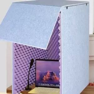 방음 부스 가정용 흡음재 적용 박스 스튜디오 녹음 간이