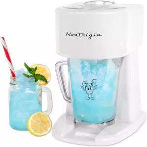 노스탤지어 레트로 40온스 냉동 음료 스테이션 - 탄산음료 칵테일 마가리타를 위한 자동 혼합 기능이 있는