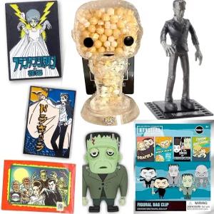 브라이드 앤 몬스터 유니버설 호러 피규어 드라큘라 테러 캐릭터 핀! + 프랑켄슈타인 액션 벤디드 클래식