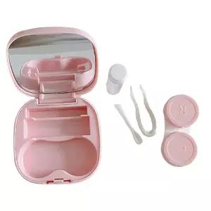 휴대용 콘텍트 아이 렌즈 케이스 보관함 SVU5+4PwH