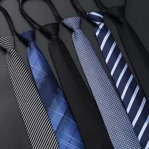 남자 자동 넥타이 타이 지퍼 결혼식 하객 FbV1+5LZj