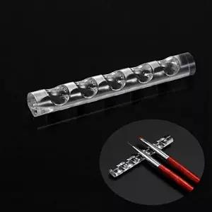 Mwoot 네일 아트 펜 홀더 5개입 메이크업 브러시 정리함 드로잉 펜/매니큐어 카빙 연필용 아크릴 페인팅