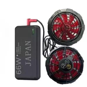 부착형 선풍기 선풍기옷 쿨링팬 충전 USB 현장직 휴대용