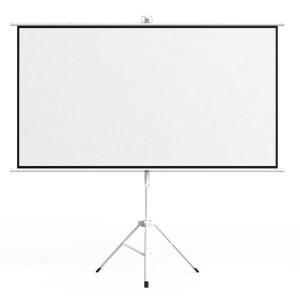 초대형 스크린 캠핑용 180인치 커튼 휴대 리프트 소프트 4대3 실외 거치대 차박 캠핑장